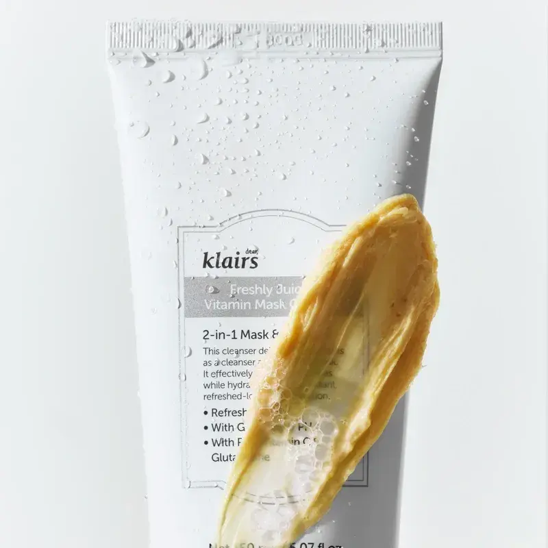 Очищуюча маска з вітаміном С DEAR, KLAIRS Freshly Juiced Vitamin Mask Cleanser, 150 мл