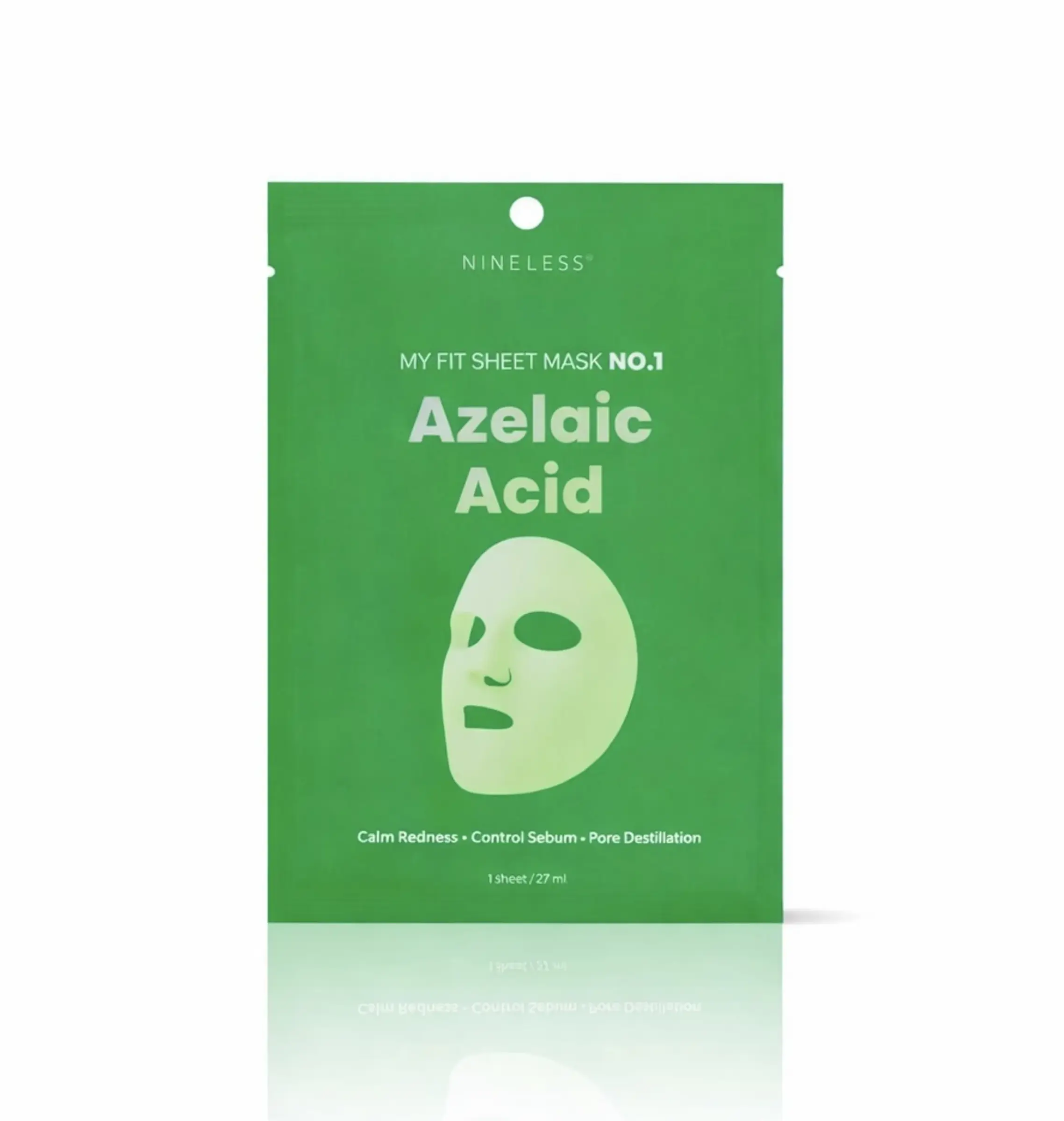 Тканинна маска з азелаїновою кислотою Nineless My Fit Sheet Mask No.1 Azelaic Acid, 30 мл 