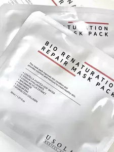 Відновлююча, заспокійлива та омолоджуюча маска Usolab Bio Renaturation Repair Mask, 30 мл