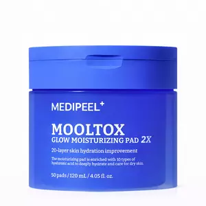 Пілінг-педи для обличчя для зволоження та очищення шкіри MEDI-PEEL Aqua Mooltox Sparkling Pad, 70 шт