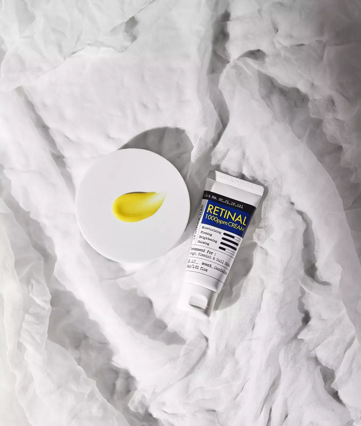 Інтенсивний зміцнюючий крем для гладкості шкіри з ретиналем Derma Factory Retinal 1000ppm Cream, 30 мл