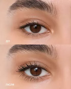 Термотуш з пептидами та рослинним протеїном UNICO BLACK TERMO MASCARA with peptides, 10 g