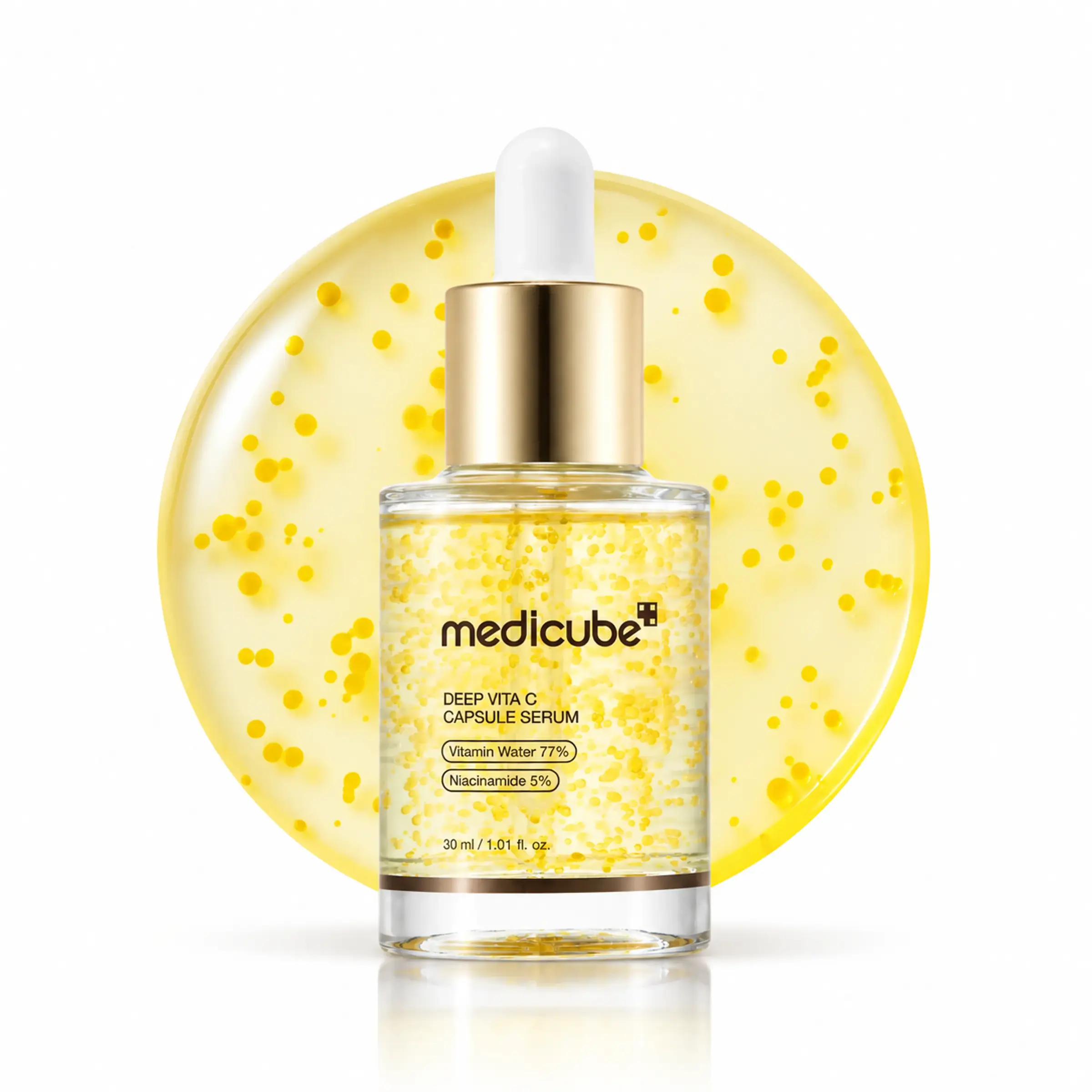 Сироватка з вітаміном C та ніацинамідом для сяйва шкіри Medicube Deep Vita C Capsule Serum, 30 мл