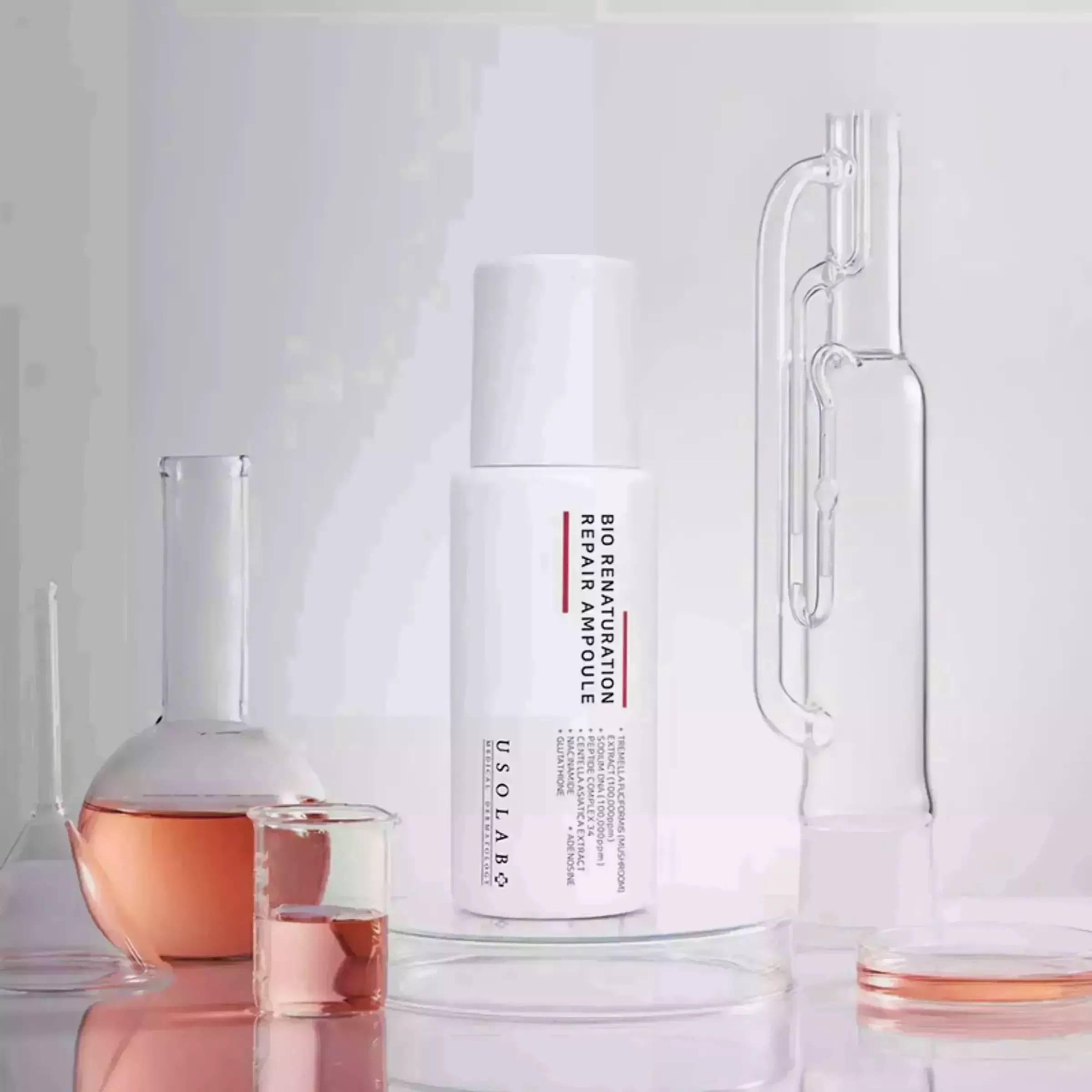 Поновлювальна концентрована ампула на основі полінуклеотидів та поліпептидів USOLAB Bio Renaturation PDRN Ampoule, 50 ml