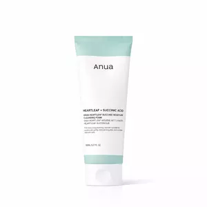 Заспокійлива пінка для вмивання з екстрактом хауттюйнії Anua Heartleaf Succinic Moisture Cleansing Foam, 150 мл