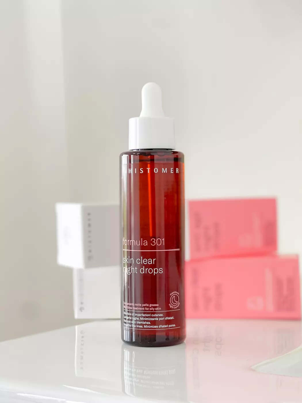 Пілінг для жирної шкіри HISTOMER 301 SKIN CLEAR NIGHT DROPS, 100 ml