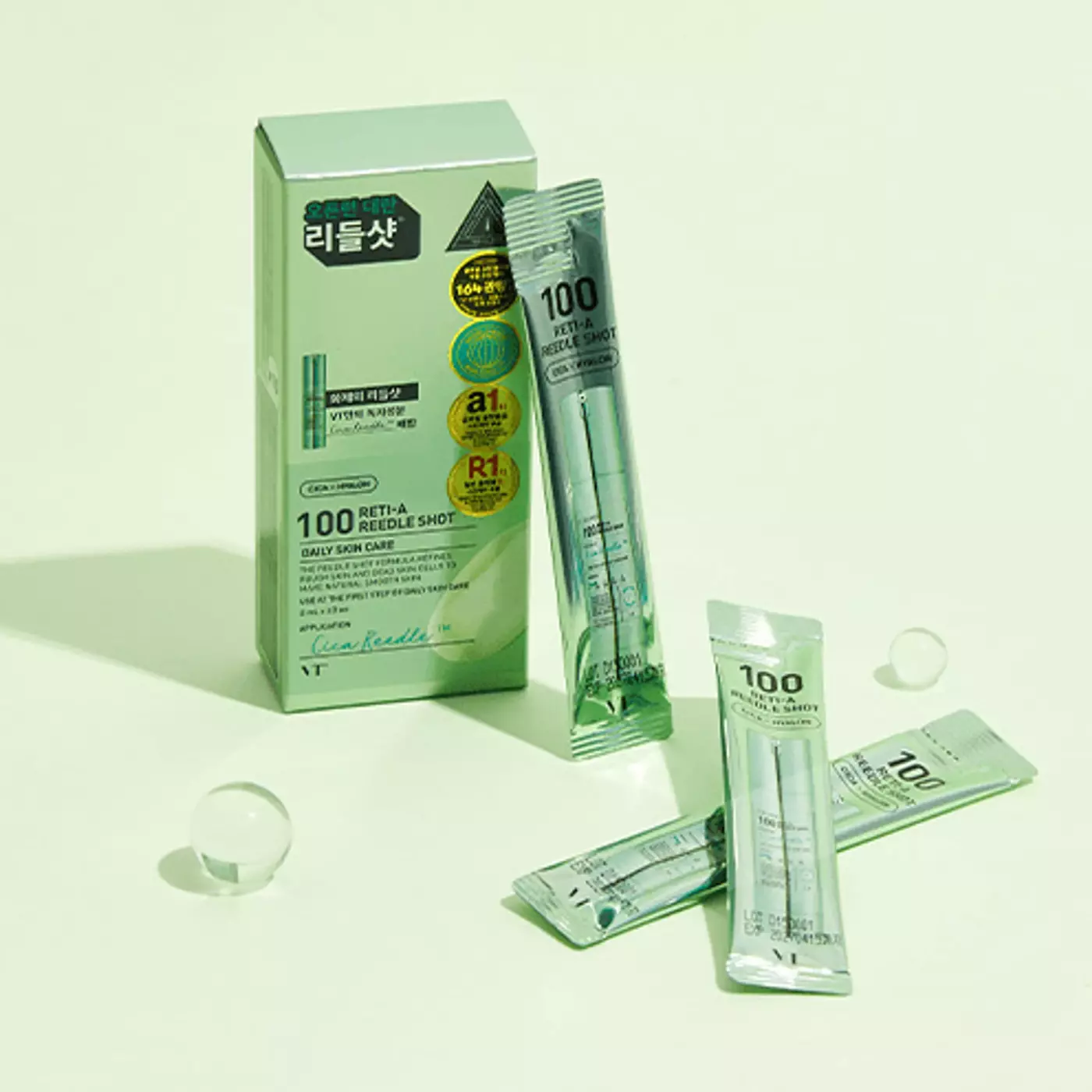 Сироватка для обличчя з мікроголками VT Cosmetics Reti-a Reedle Shot 100, 2 мл