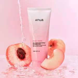 Очищувальна пінка з персиком та ніацинамідом ANUA Peach Niacin Spread Cleansing Foam, 150 мл