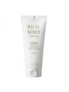 Очищаюча маска для шкіри голови з морською сіллю RATED GREEN Real Mary Cold Brewed Rosemary Purifyng Scalp Scaler, 200 мл