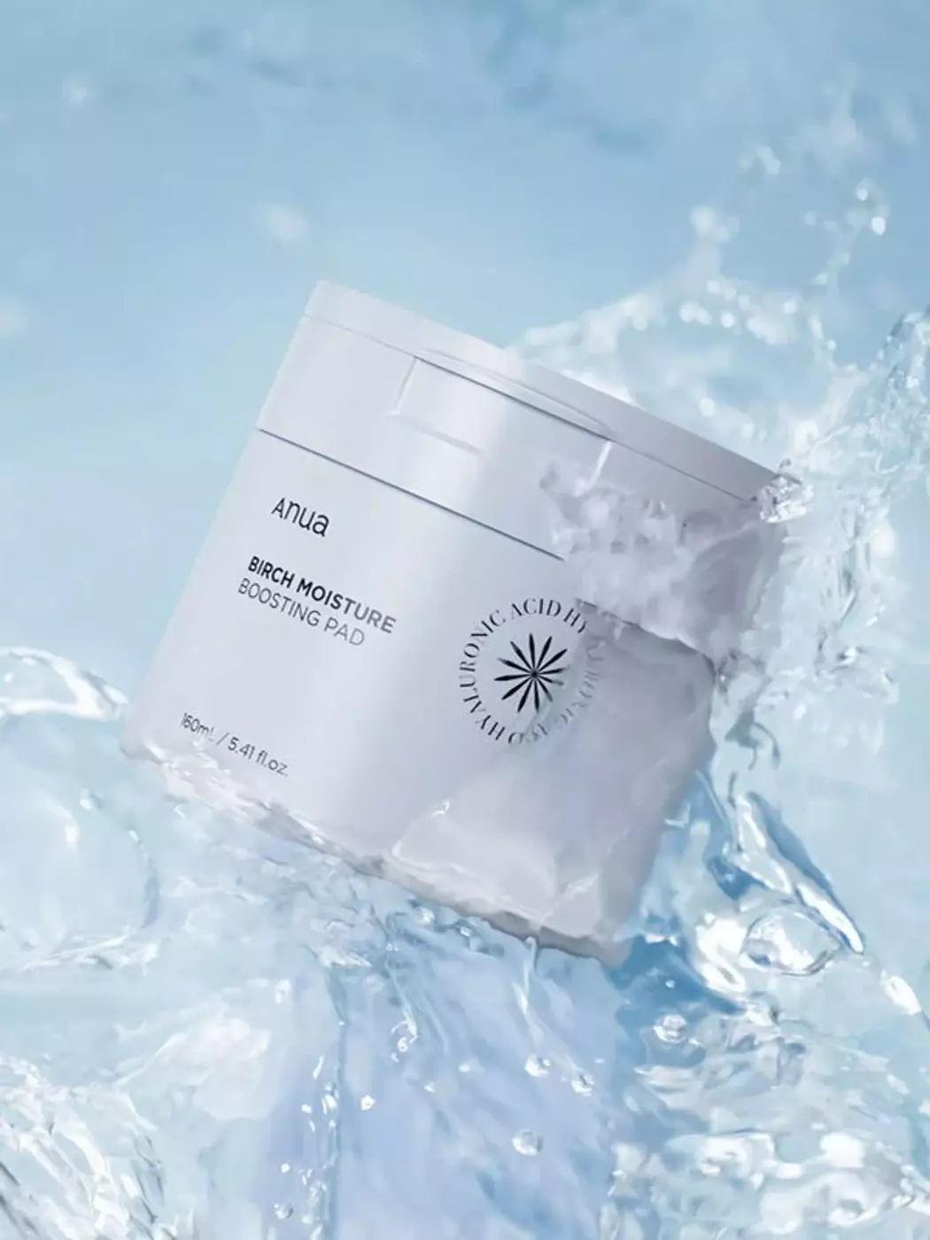 Зволожуючі тонер-педи з березовим соком та РНА-кислотою ANUA BIRCH MOISTURE BOOSTING PAD 160ML (70EA)