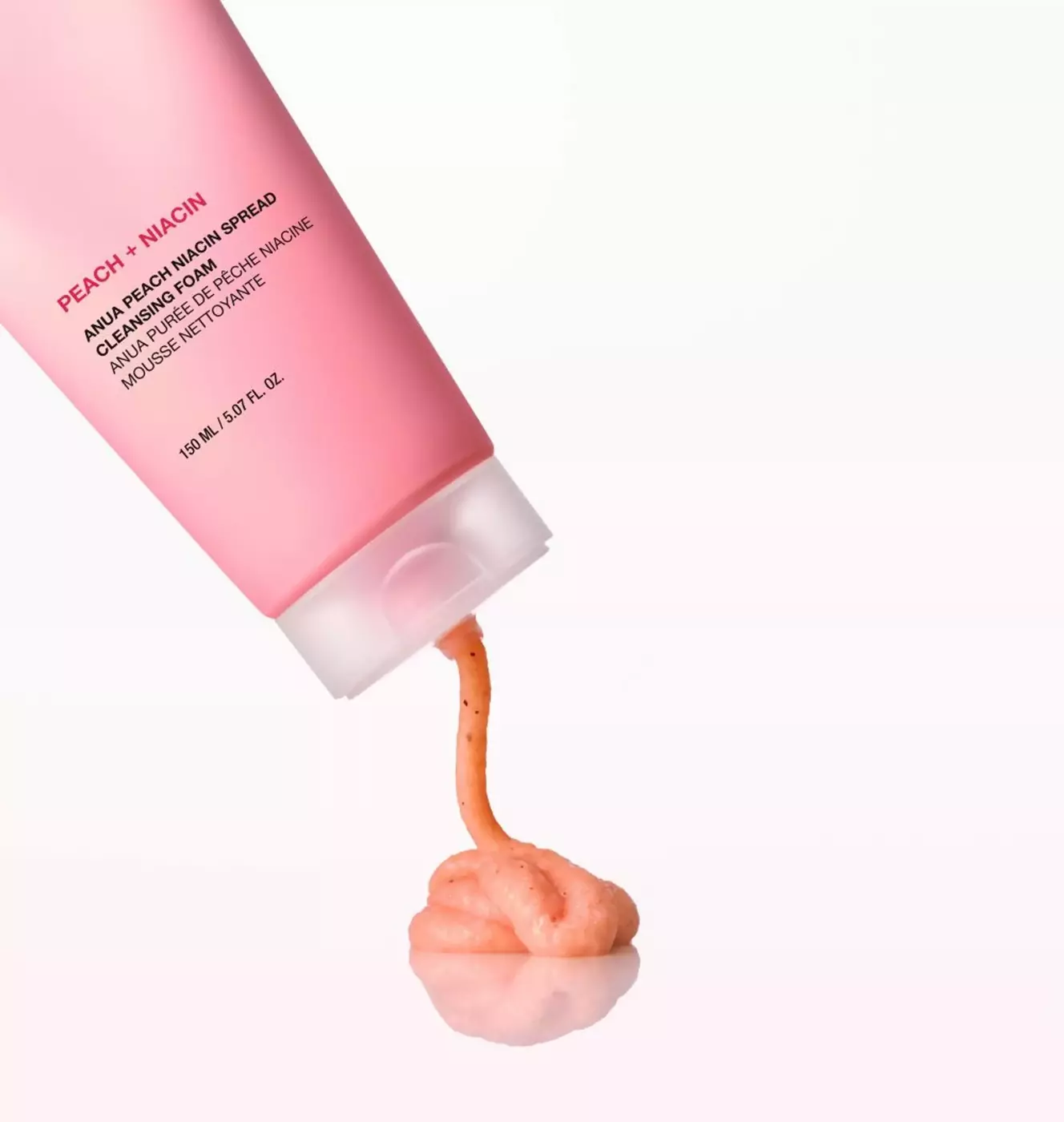 Очищувальна пінка з персиком та ніацинамідом ANUA Peach Niacin Spread Cleansing Foam, 150 мл