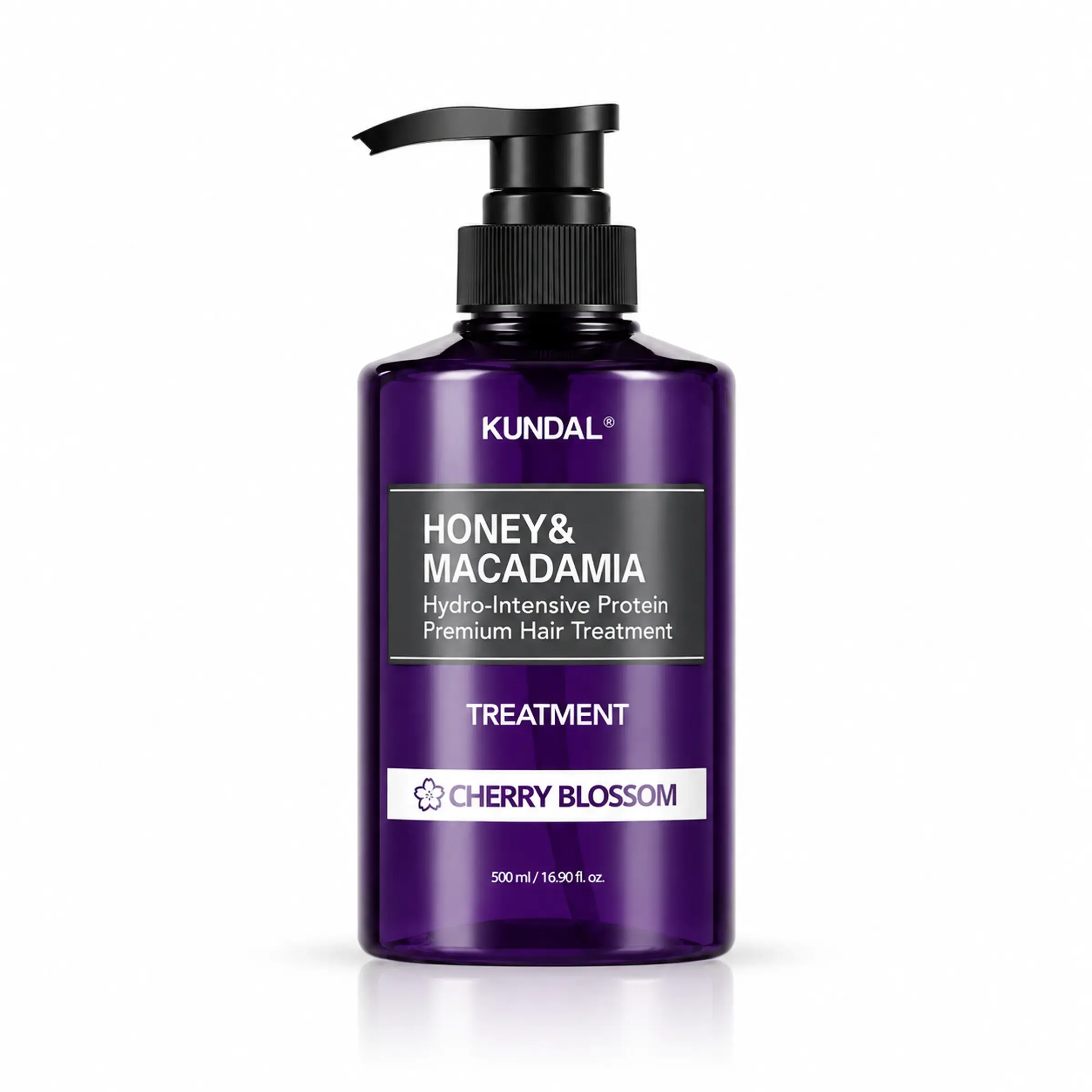 Кондиціонер для волосся з медом та макадамією KUNDAL Honey & Macadamia Protein Treatment Cherry Blossom, 500 мл