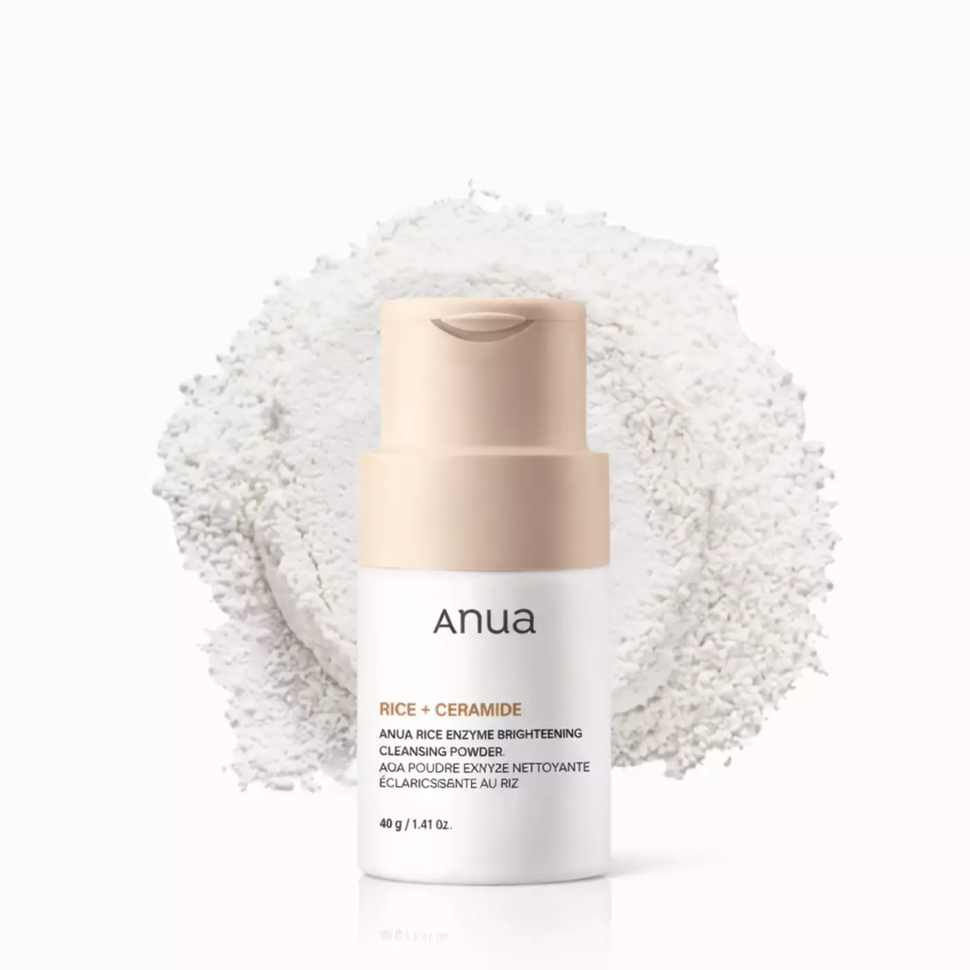 Ензимна пудра для обличчя ANUA Rice Enzyme Brightening Cleansing Powder, 40 g