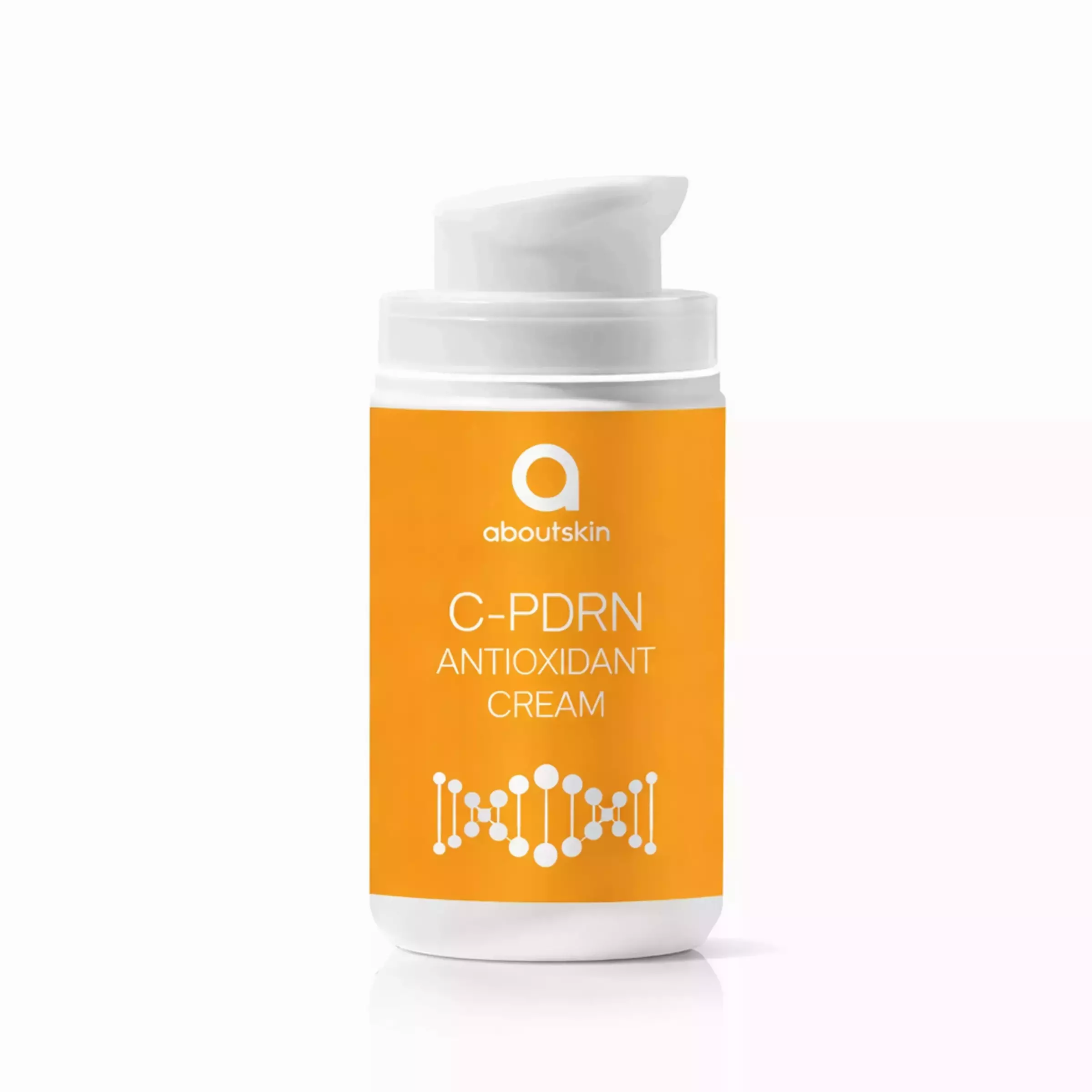 Освітлюючий антиоксидантний крем-біорепарант ABOUT SKIN C-PDRN Antioxidant Cream, 30 мл