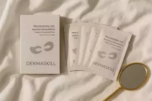 Двозональні ліфтинг-патчі з ботулоподібною дією DERMASKILL DualZone Lift Eye Patches, 1 пара