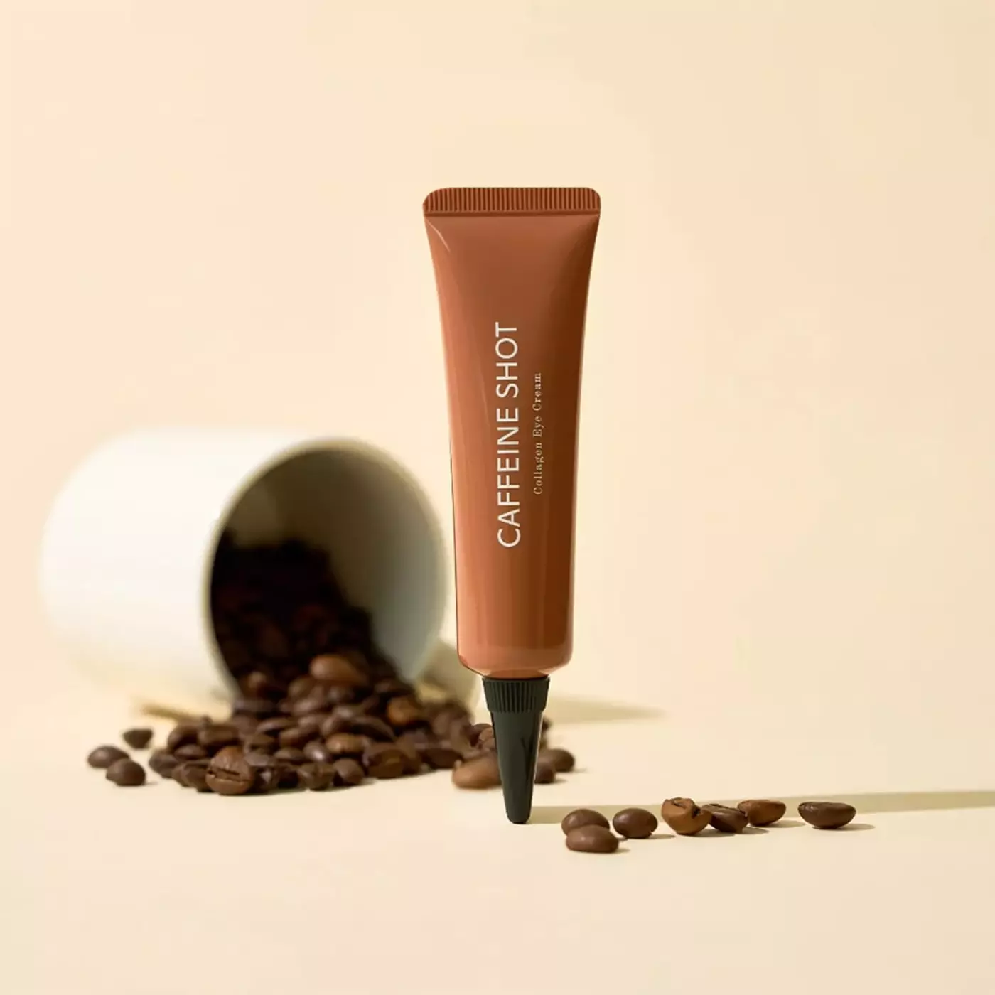 Крем під очі з протинабряковим ефектом на основі кофеїну Shaishaishai Caffeine Shot Collagen Eye Cream, 30 ml