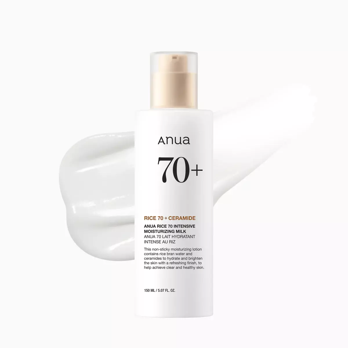 Зволожувальне молочко-емульсія Anua Rice 70 Intensive Moisturizing Milk, 150 ml