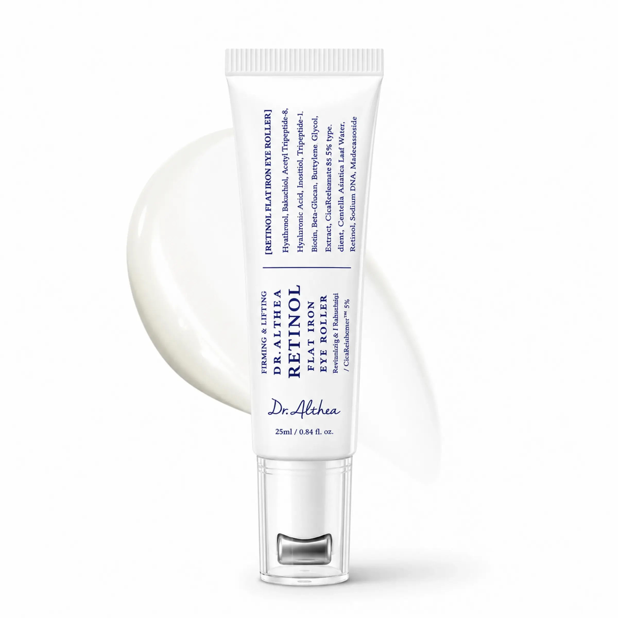 Сироватка для шкіри навколо очей з ретинолом та ліфтинг-ефектом Dr.Althea Retinol Flat Iron Eye Roller, 25 ml