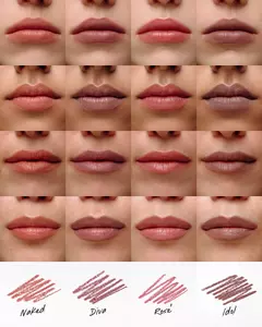 Високопігментований олівець для губ UNICO LIP PENCIL with peptides IDOL