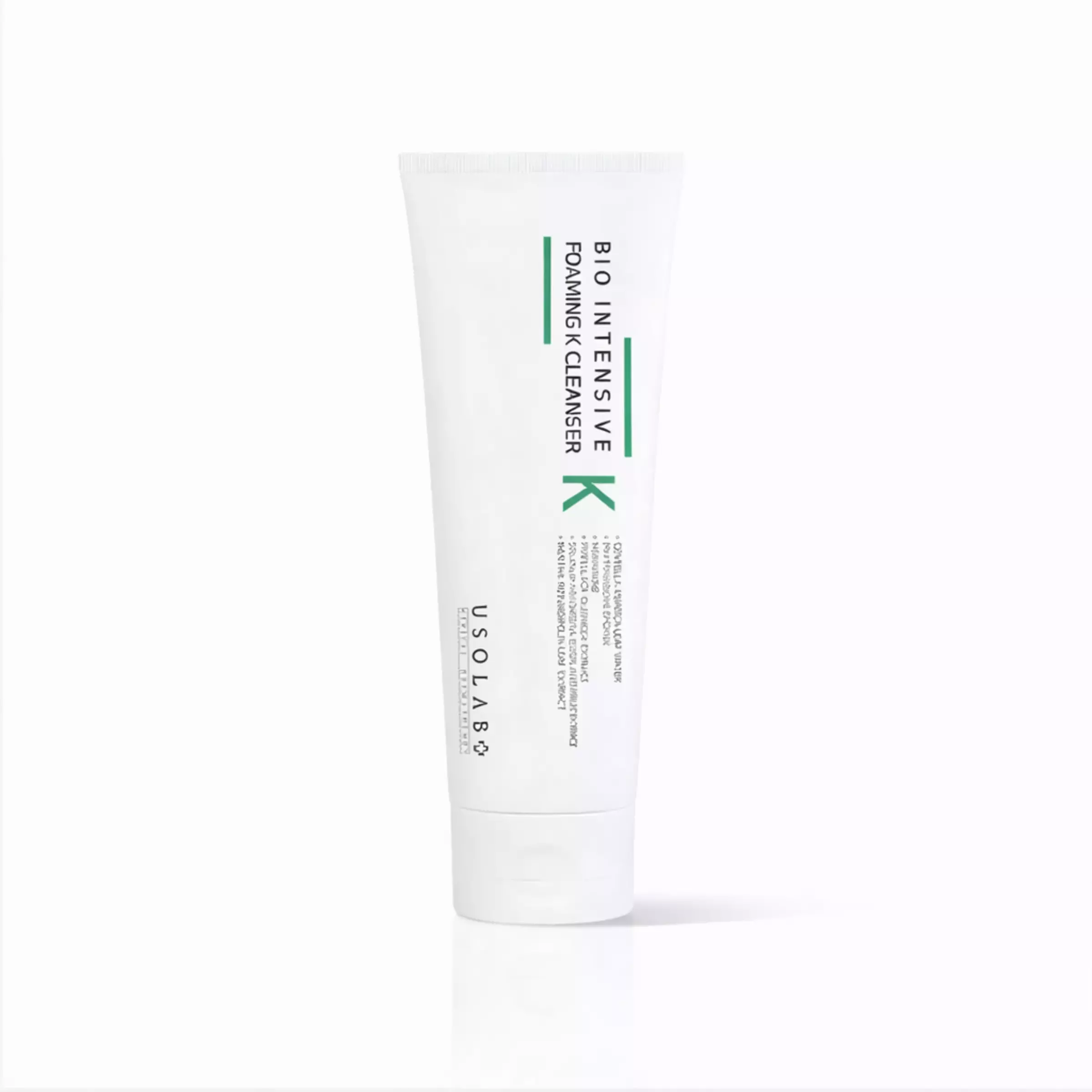 Делікатний засіб для вмивання з вітаміном К Usolab Bio Intensive Foaming K Cleanser, 120 ml